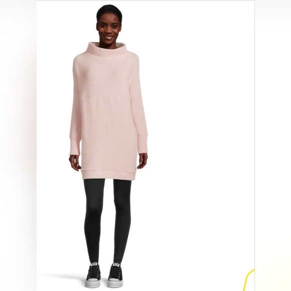 O'Neil Throw It On Mock Neck shirt dress, large, canyon clay colour. Like new - Picture 9 of 9